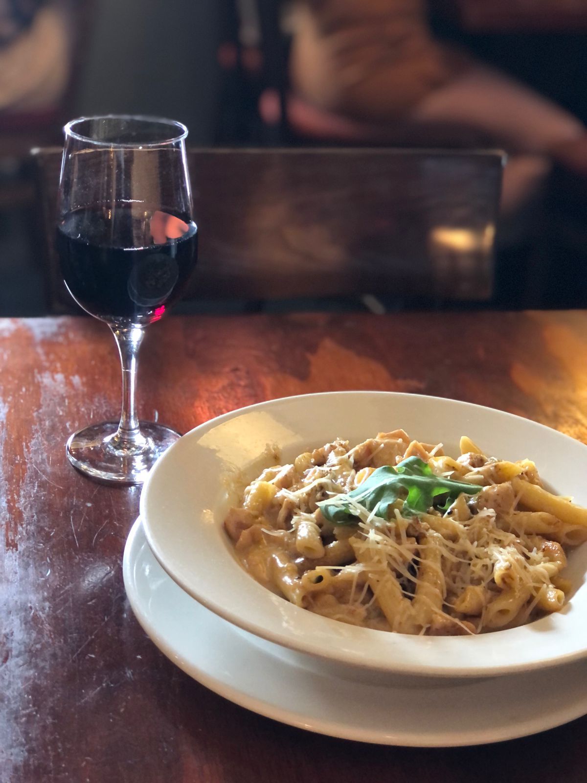 Pasta&wine.Image